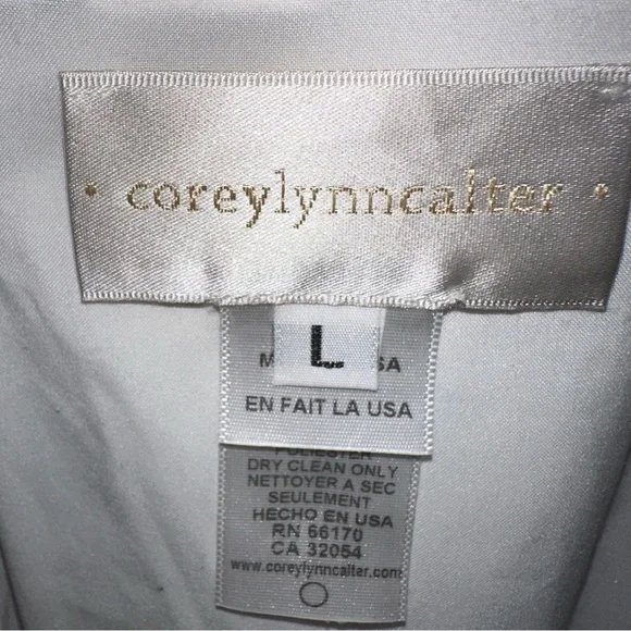 Anthropologie Corey Lynn Calter Drop Waist Black and White Dress - Picture 4 of 6